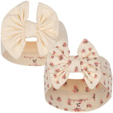 Lot de 2 bandeaux pour tout-petits en coton bio - BUTTERCREAM / BLOOMIE