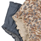 Maillot de bain - COLLETTE LOT DE 2 BAS DE BIKINI BÉBÉ - BLEU ORANGERIE