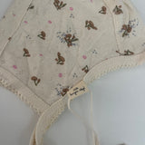 Baby hat - MINNIE HELMET - PLUIE DE FLEURS YELLOW