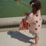 Umbrella for children - STRAWBERRY GLITTER