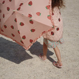 Umbrella for children - STRAWBERRY GLITTER