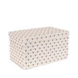 סל אחסון קטן - SMALL STORAGE BASKET - CHERRY MOTIF