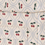 סל אחסון קטן - SMALL STORAGE BASKET - CHERRY MOTIF