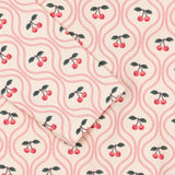 בגד ים לילדות עם שרוולים ארוכים - CHERRY MOTIF