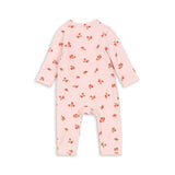 אוברול - BASIC NEWBORN ONESIE GOTS - Rosa Pink