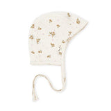 Baby hat - MINNIE HELMET - PLUIE DE FLEURS YELLOW