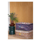 Suitcase / Storage Bag - Honey Charcoal Poem