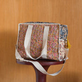 Organic cotton travel bag - Honey Poem