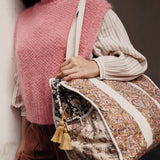 Organic cotton travel bag - Honey Poem