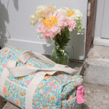 Organic Cotton Tote Bag - Water River Flowers