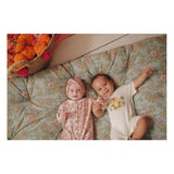 Bonnet turban pour bébé - CRÈME PADMA MUDRA