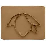 لوحة السيليكون على شكل الليمون - وعاء عشاء السيليكون - اللوز