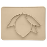 Silicone lemon-shaped plate - SILICONE DINNER BOWL LEMON - SHELL