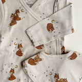 Long newborn overalls for babies - FOXIE
