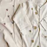 Long overalls for baby - LEMON