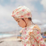 Turban de plage pour fille - FLEURS DE FRAMBOISES