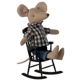 Rocking chair, Mouse – Anthracite - כיסא מתנדנד