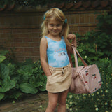 KIDS WEEKEND BAG - ma grande cerise blush