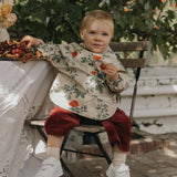 סינר שרוולים ארוכים - Roses