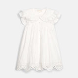 שמלה - MIA - off white schiffli