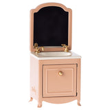 Sink dresser w. mirror, Mouse – Dark powder