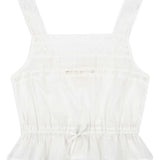 MORA TOP GOTS - OPTIC WHITE חולצה