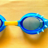 משקפי שחייה - בייבי(2-6) צהוב קוצים