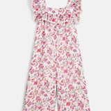 אוברול - IRMA - cream floral haven