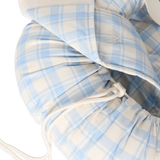 בייבי נסט - Plaid sky blue