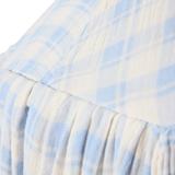 כילה - Plaid sky blue