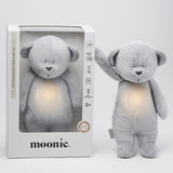 Moonie the humming bear Silver - דוב אפור