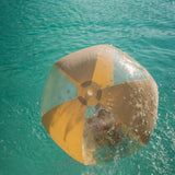 Beach Ball Large - MULTI CHERRY BLUSH TRANSPARENT - כדור חוף