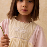 שמלה - AURORA - pink&yellow