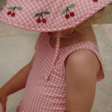 כובע שמש - SOLINE SWIM HAT - GERANIUM PINK
