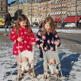 עגלה לבובה - DOLL STROLLER - SMOKE PINE CHECK