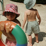 ASNOU SWIM SHORT - STRIPE VERTI