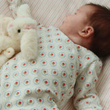 אוברול - BASIC NEWBORN ONESIE GOTS - Mirage