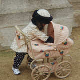 עגלה לבובה - MINNIE TULLE DOLL PRAM - RAINBOW STAR