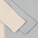 סט 2 בגדי גוף - PERLA - buttercream/pearl blue