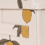SMALL STORAGE BASKET - LEMON