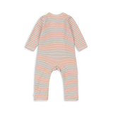 אוברול - BASIC NEWBORN ONESIE GOTS - Stripe Tricolore Petit