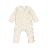 אוברול - BASIC NEWBORN ONESIE GOTS - Cielo Marino