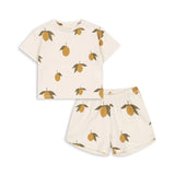 LIN SET GOTS-סט מכנס וחולצה MON GRAND CITRON