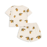 LIN SET GOTS-סט מכנס וחולצה MON GRAND CITRON