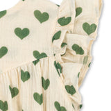 COCO ROMPER GOTS-AMOUR VERDE רומפר