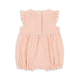 ELLIE FRILL ROMPER GOTS-AMOUR STRIPE רומפר