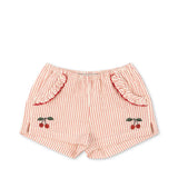 ELLIE FRILL SHORTS GOTS-AMOUR STRIPE מכנס קצר