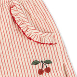 ELLIE FRILL SHORTS GOTS-AMOUR STRIPE מכנס קצר