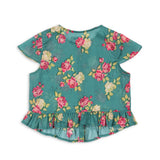 VIOLA FRILL TOP GOTS - MIDORI חולצה