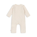 אוברול - BASIC NEWBORN ONESIE GOTS - BLUE DOT